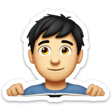 make me a diary of a wimpy kid greg heffley emoji sticker