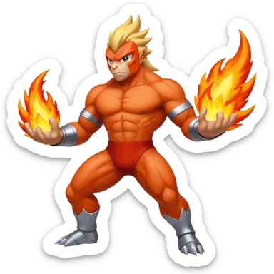 Blaziken sticker