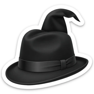 Black hat 🧢 sticker