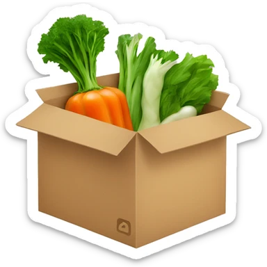 vegetable broth box sticker