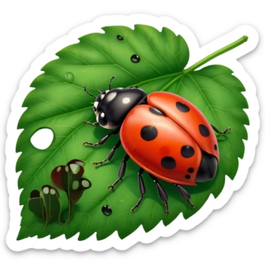 ladybug sticker
