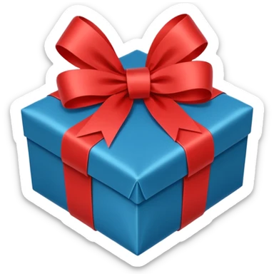 heart-shape present sticker