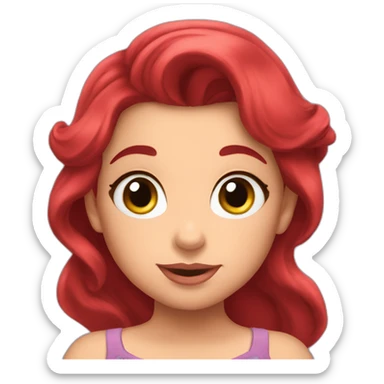 Ariel Rebecca Martin, Baby Ariel sticker