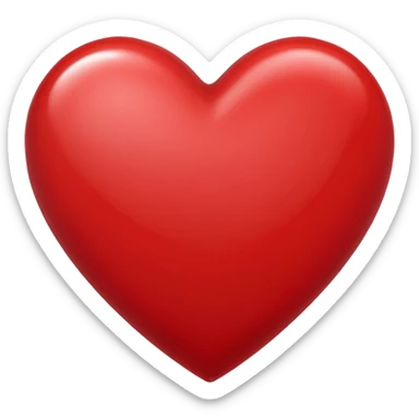 Heart image sticker