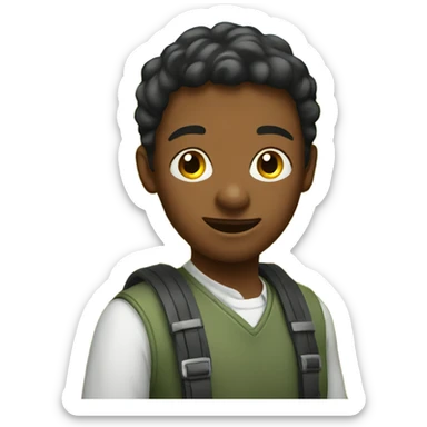 Students in a farm sticker