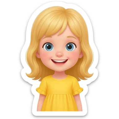 little miss sunshine of the series by roger hargreaves. please make the emoji possible to use in typing- not a photo sticker