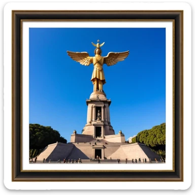 el angel de la independencia monumento(mexico) sticker