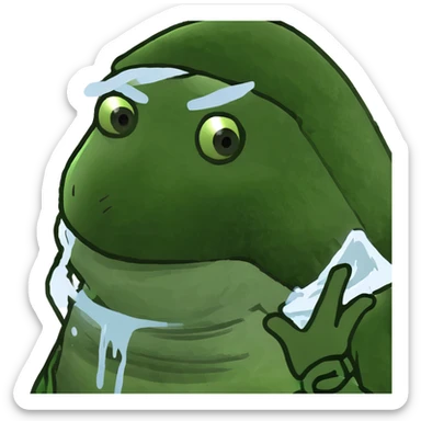 Frost wizard sticker