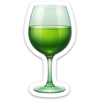 green wine emotivon sticker