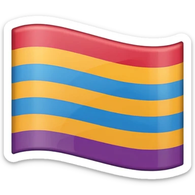 lesbian flag emoji sticker