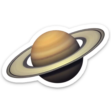 Aesthetic Saturn  sticker