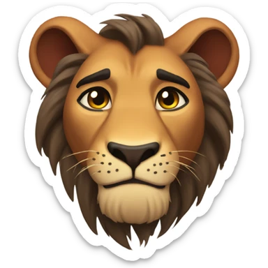 Scar, the lion king  sticker