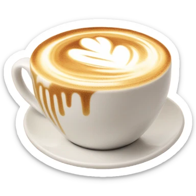 Latte  sticker