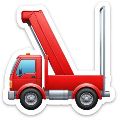 Moving truck or dolly
 sticker