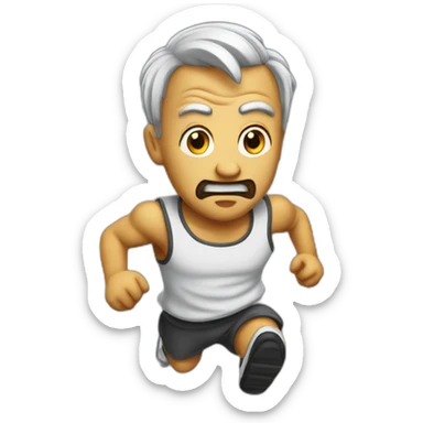 running tyrant sticker