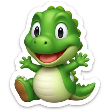 yoshi Super Mario sticker