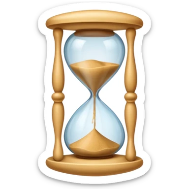 a  Hourglass shape Peanut  sticker