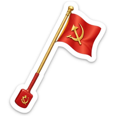 Ussr flag sticker