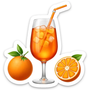 Aperol spritz sticker