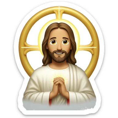 jesus of the divine mercy sticker