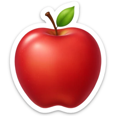 Una manzana de iPhone  sticker