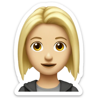 crypto gir developer blond sticker