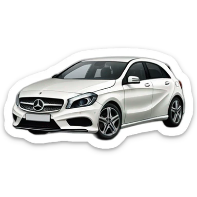 2015 Mercedes A180 sticker
