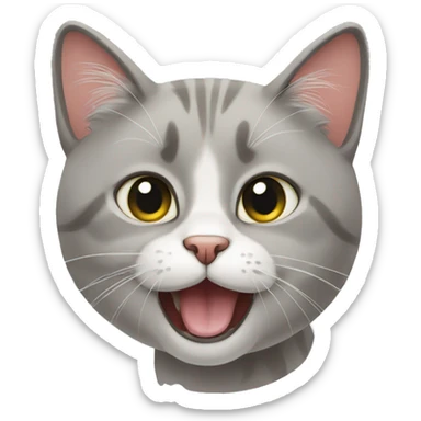 cat emoji for whatsapp chat sticker