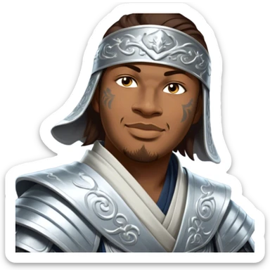 Moonlit Samurai sticker