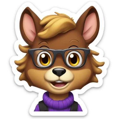 bambi from friday night funkin dave and bambi sticker