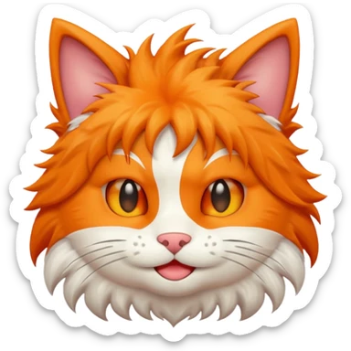goku cat emoji sticker