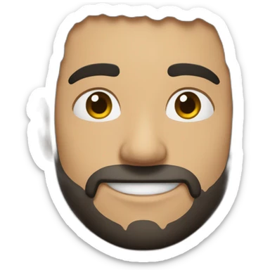 Mezcla de chico fuerte y listo sticker