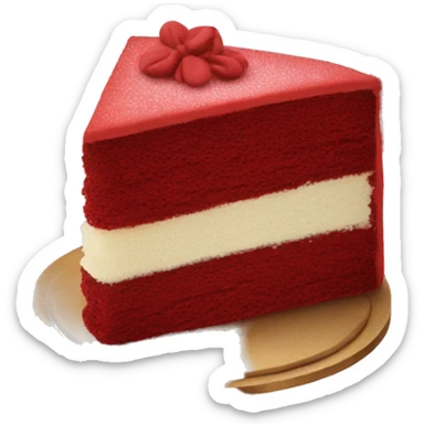 red velvet cake sticker