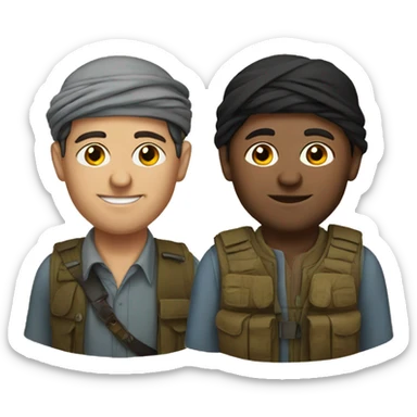 Kurds and turks sticker