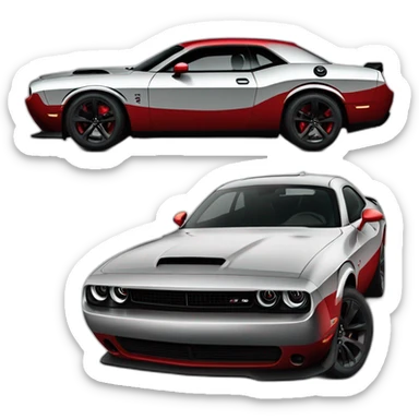 Dodge challenger demon 170 sticker
