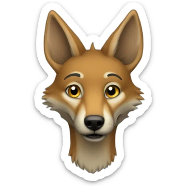 Stonks Jackal sticker