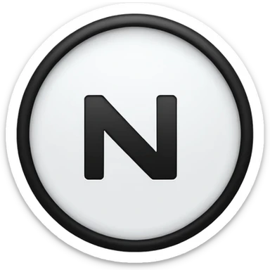 White circle with black checkmark in the middle sticker