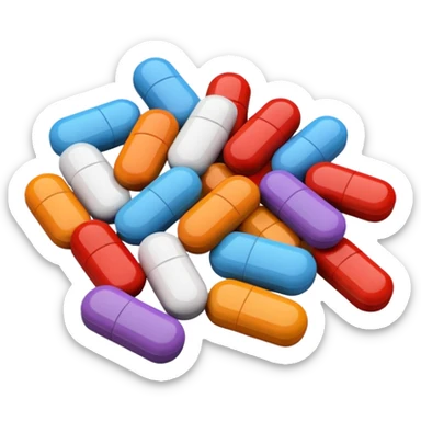 Handful of health sticker