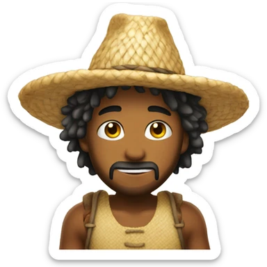 lufi with strawhat sticker