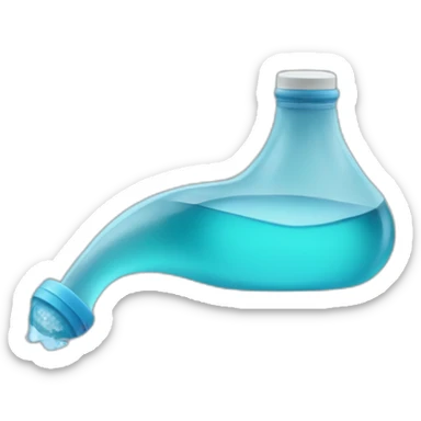 Bouteille d’eau sticker