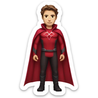 Male Scarlet witch sticker