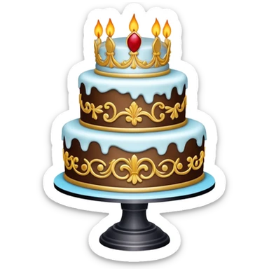 Drama cake  sticker