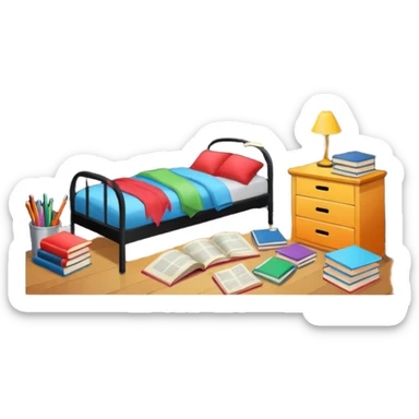 room rented by other students sticker