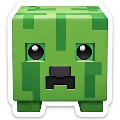 Minecraft Creeper sticker