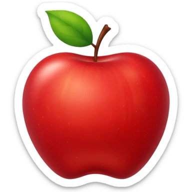 La manzana de Apple sticker