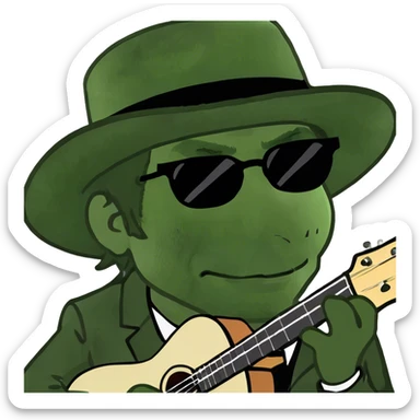 Bob dylan sticker