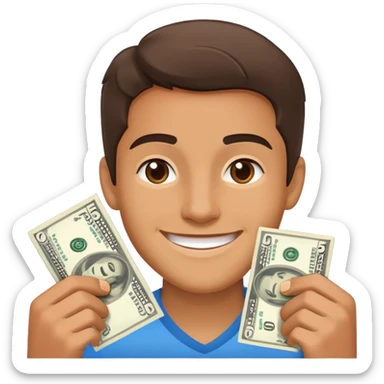 Landon pays me five dollars sticker