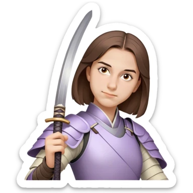 Gentle Samurai sticker