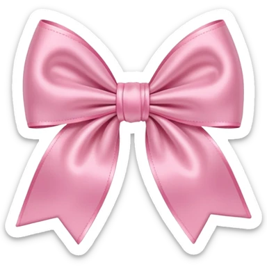 Laço rosa coquete sticker