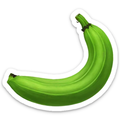 green plantain  sticker